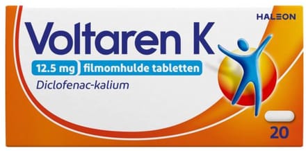 Voltaren K 12,5mg Diclofenac - 2 x 20 tabletten