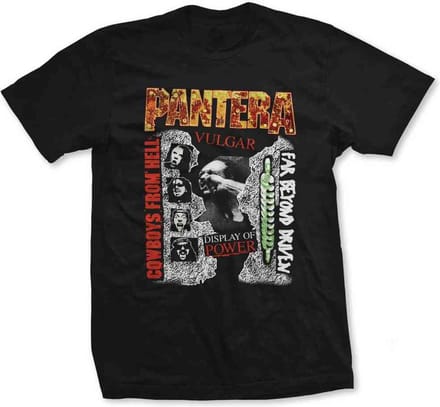 Pantera - 3 Albums Dames T-shirt - S - Zwart