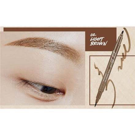 CLIO Kill Brow Stylo Double Tatouage 1.1g 02 Light Brown