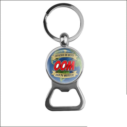 Bieropener Glas - Officieel De Beste Oom Van De Wereld