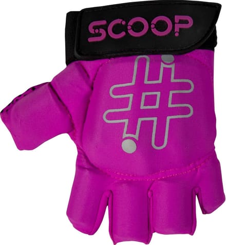 Hockey Handschoen - Half Finger - Pink - M