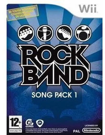 [Wii] Rock Band Song Pack 1 Frans Goed