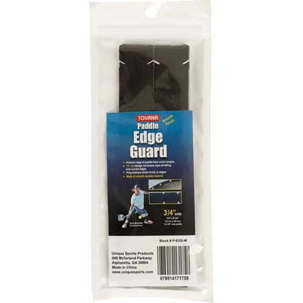 Tourna Padel Edge Guard 16mm Pickleball Frame Beschermingstape-Zwart
