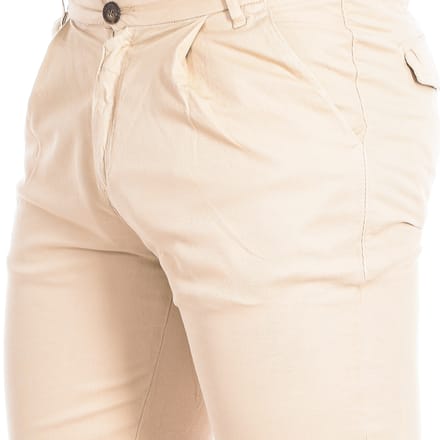 Heren-Bermuda met recht afgesneden zoom TMB004-TL121