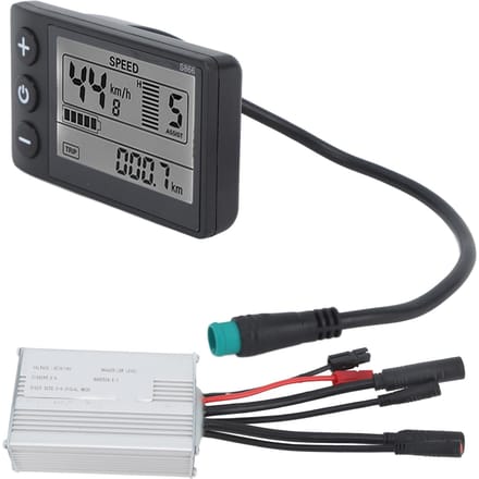 Fietscontroller met S866 Paneel 36V 48V 17A 250W 350W Motorcontroller Metalen Behuizing Waterdichte Fiets Conversie Kit voor gray