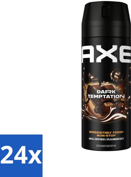 Axe - Deodorant - Spray - Dark Temptation - 48h - 150ml x 24