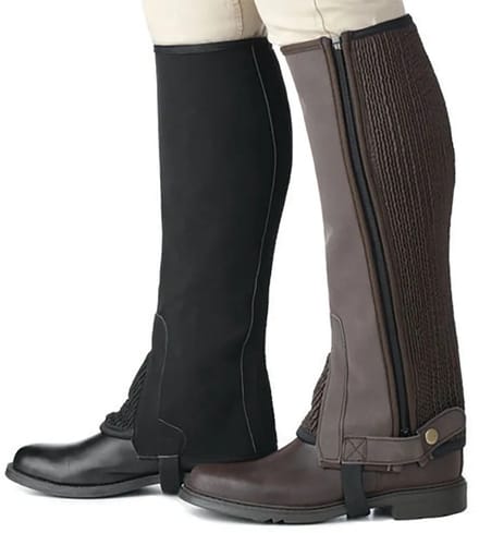 Lexhis Synthetic Halve Chaps Zwart M