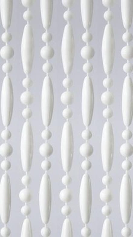 Vliegengordijnenexpert - Vliegengordijn - 100x240 cm - Wit