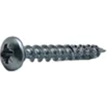 Sencys Universele Schroef Gegalvaniseerd Ronde Kop Pozi - 4x30mm - 20 Stuks