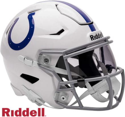 Riddell Speedflex Midi NFL Replica Helmet Mid-Size Indianapolis Colts voor Sport Fanzone