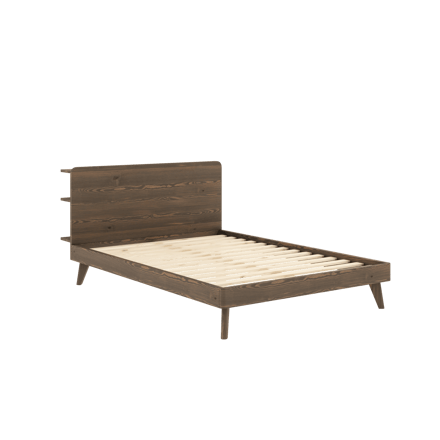 Karup Bed retraite - 106 Carob brown lacquered - 180 x 200 cm