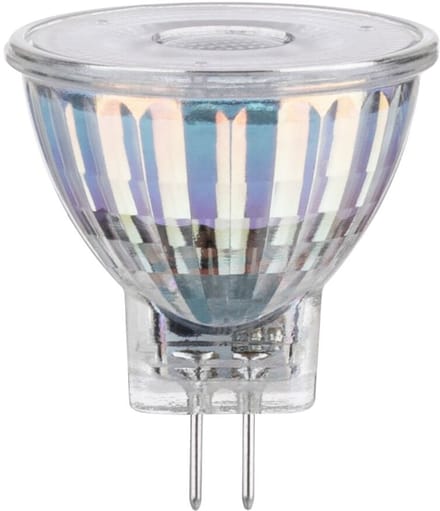 Standaard 12 V LED-reflector GU4 345lm 4,2W 2700K Zilver