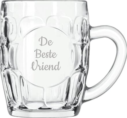 Gegraveerde Bierpul 55cl De Beste Vriend