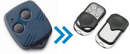 Ditec BIX LS2 (Alternatieve handzender)