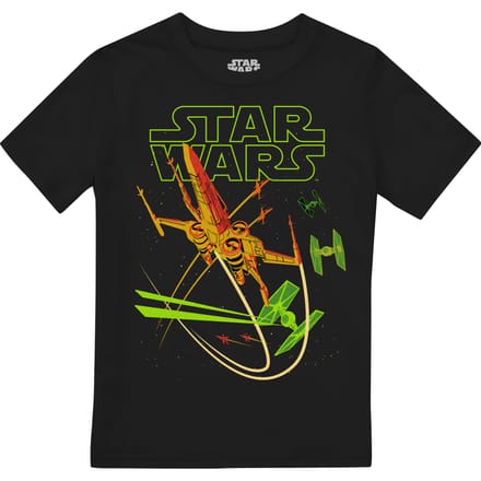 Star Wars Kinderen/Kinderen X-Wing T-Shirt (Zwart)