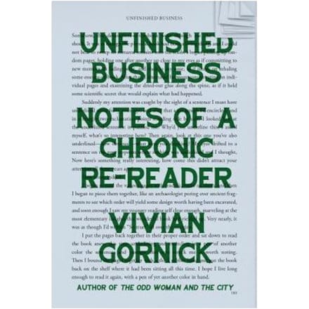 Unfinished Business - Vivian Gornick