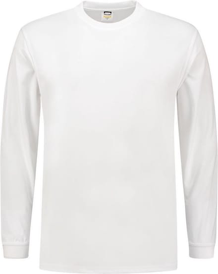 Tricorp 102005 T-Shirt UV Block Cooldry Lange Mouw - Wit - XS