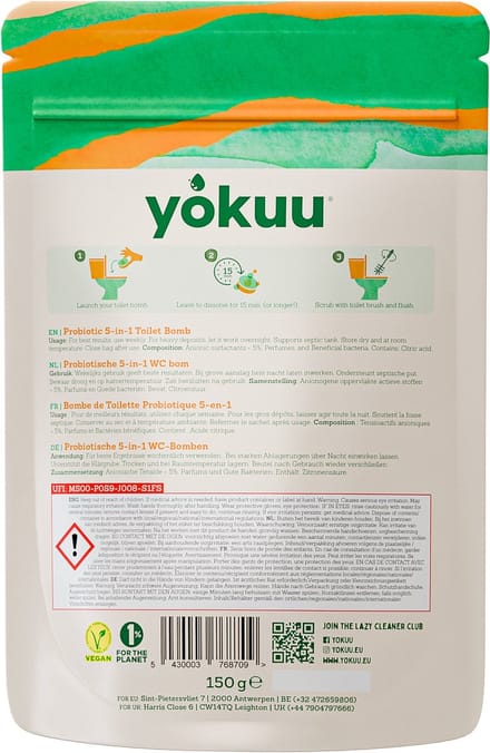 Yokuu Toilet Bom Eucalyptus & Munt (10 stuks)