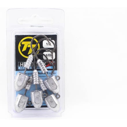 Tackle Tactics TT Headlockz HD jigkop 1/2 oz 4/0 XH 5/pack (3436)