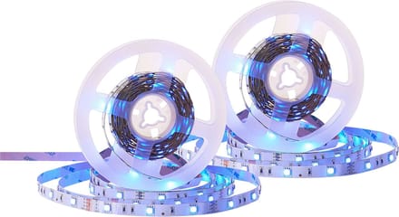 LED - LED-strips set van 2- Wit/Meerkleurig - 500 cm - PCB