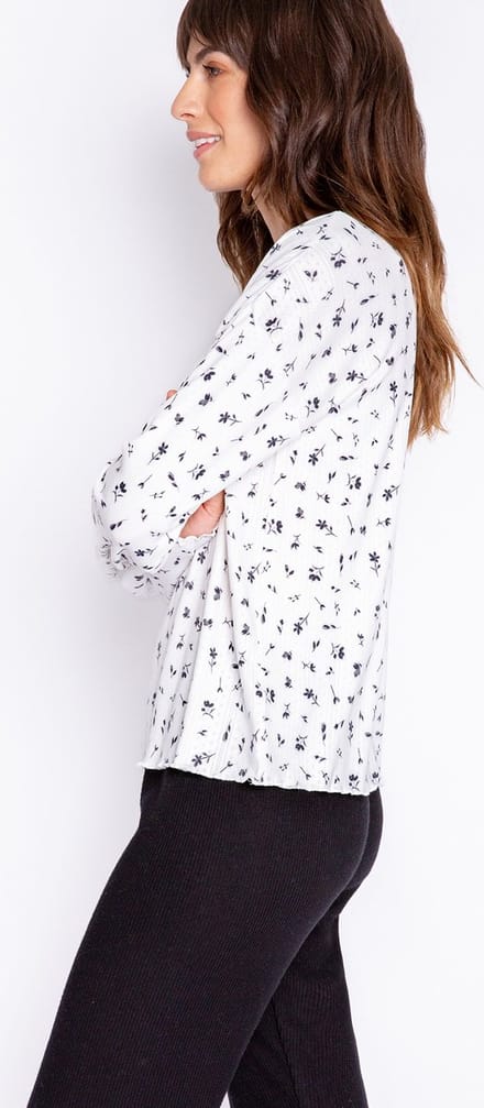 P.J. SALVAGE CO. Pyjamatop Rond de randen