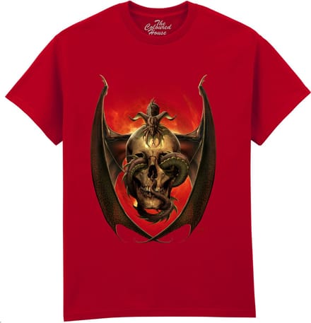 Skull Draak Dissent The Coloured House T-shirt S