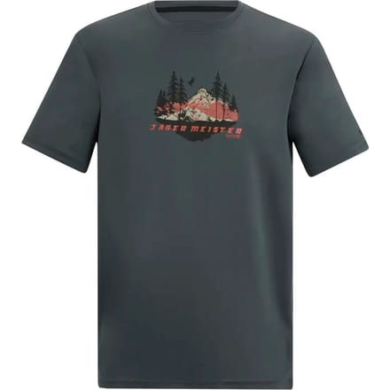 Heren Fingal T-shirt met korte mouwen en slogan