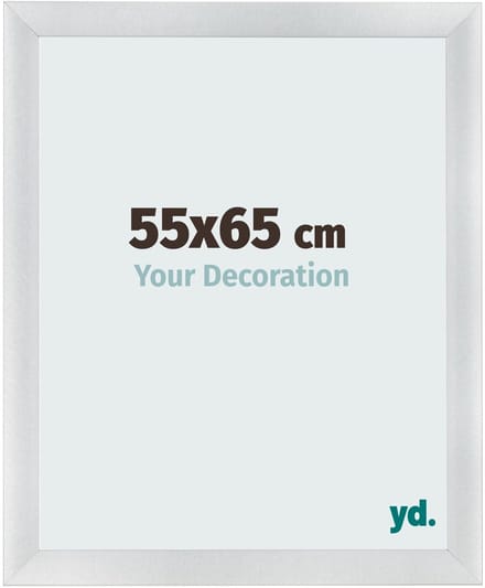 Your Decoration - Fotolijst 55x65 cm - MDF - Zilver Mat - Pisa