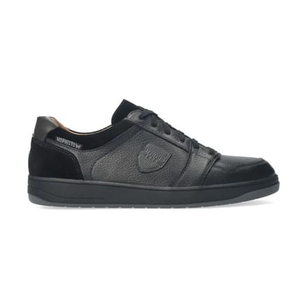 Mephisto Hugh - heren sneaker - Zwart - maat 41 (EU) 7.5 (UK)