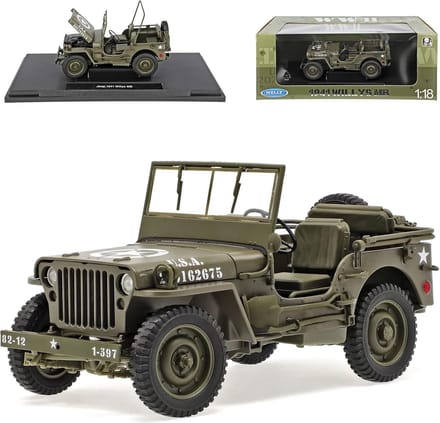 Jeep Willys MB 1941 - 1:18 - Welly