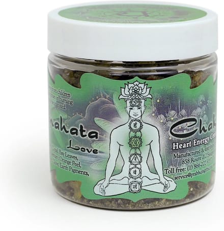Wierookhars 'Chakra', Anahata, 4e chakra, Prabhuji's Gifts, 68 gram