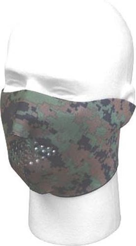 101 INC - Biker mask half face - Digital Camo