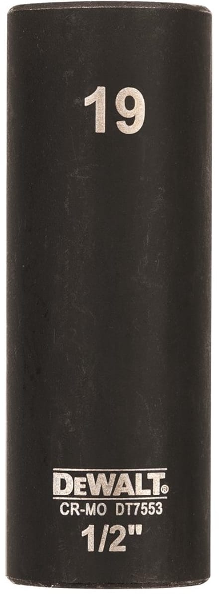 DeWALT DT7553 Krachtdop 1/2 lang | 19mm