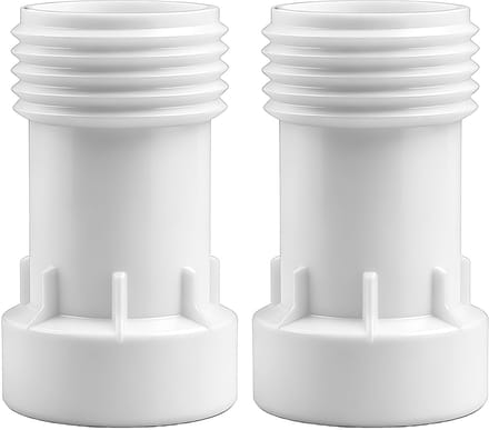 Dailygoods - 2 Stuks IBC-tankaccessoires met Stofbescherming en Rubberen Ring