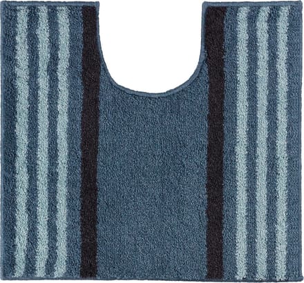 Casilin Lima WC-mat - 55 x 60 cm - Met uitsparing - Oceaanblauw