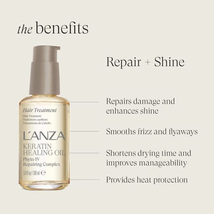 L'ANZA Keratin Healing Oil Hair Treatment 185ml