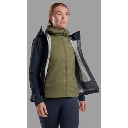 Montane Phase Lite Waterproof Jacket Dames (Maat - L, Kleur - Eclipse Blue)
