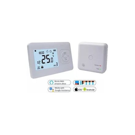 QH Basic Wifi infrarood verwarming draadloze thermostaat met compacte opbouw ontvanger