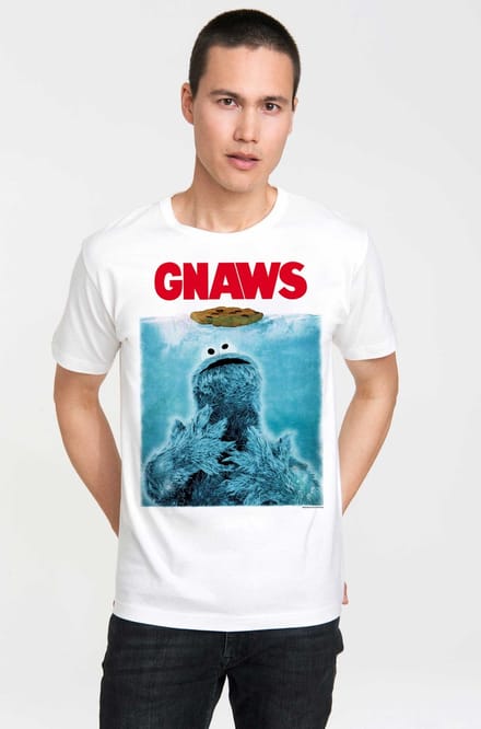 Logoshirt T-Shirt Sesamstrasse Krümelmonster