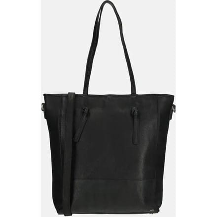Berba | Lucca | Shopper | Schoudertas | Dames | Zwart | Leer