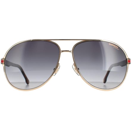 Carrera Aviator unisex goud Havana donkergrijze gradiënt 1051/s
