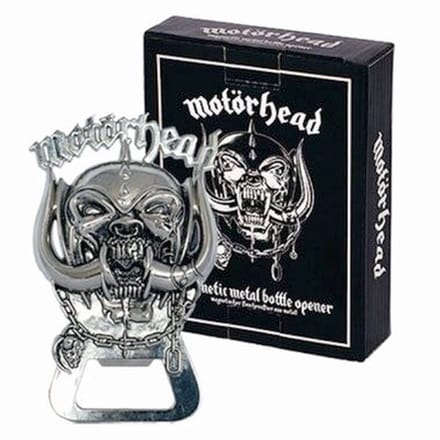 Motorhead Flessenopener War Pig 3D 10 cm Zilverkleurig