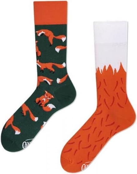 Many Mornings unisex sokken Red Fox - Unisex - Maat: 43 - 46