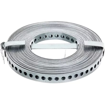 Alberts Gaatjesband - Sendzimir Verzinkt Staal - 12mm X 10m