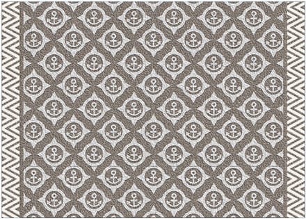 Marine Business Deurmat Anti-Slip Soft Beige 70 x 50 cm