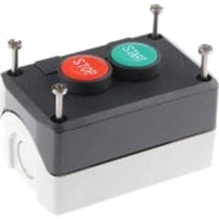 Schneider Electric Harmony Drukknoppendoos Compleet - XALD215 - E2BAJ