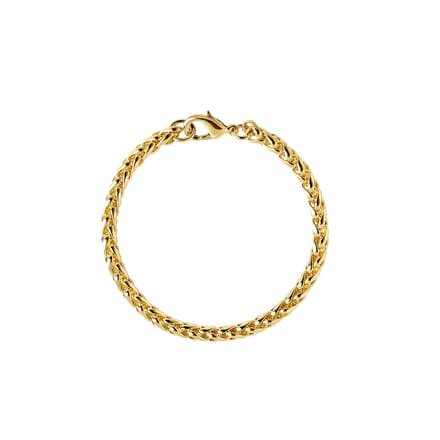 Goud Vergulde Chunky Schakel Armband