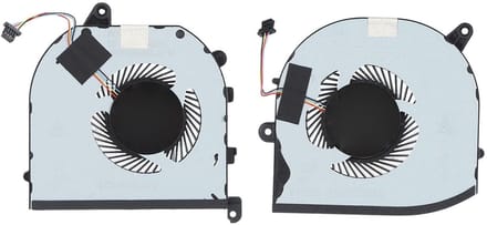 Dailygoods - Koelventilator Laptop - Vervangende Ventilator - Aluminiumlegering - 4-pins Connector - Geschikt voor 15 - Voor CPU en GPU Koeling