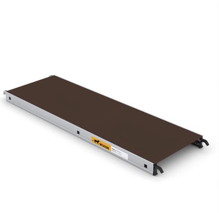 Wixor | platform 190 cm | advance | zonder luik | steigeronderdeel | rolsteiger | plank | asymmetrisch | stelling