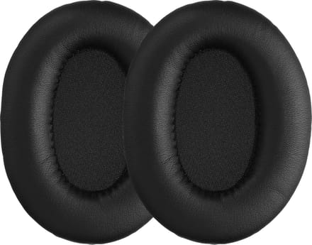 kwmobile 2x oorkussens geschikt voor Mpow 059 / H5 / H1 / H7 / H20 - Earpads voor koptelefoon in zwart